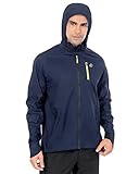 ROTTO Regenjacke Herren Fahrradjacke Fahrrad Windjacke Wasserdichte für Outdoor Softshell Leichtgewichtig