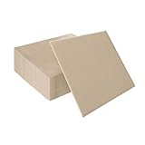 PAW - Servietten aus Airlaid - Stoffähnlich (40 x 40 cm) I 50 Stück I Ideal für Hochzeit, Taufe, Kommunion, Geburtstag I Stoffservietten - Einfarbig, Beige I Farbe: Monocolor beige