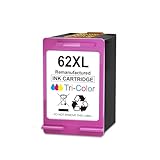 62XL 62 XL Druckerpatronen Ersatz für HP 62 Druckerpatronen für HP62 XL HP 62 für HP Envy 5640 5540 7640 5548 5544 5646 OfficeJet 5740 5742 250 Patronen (1 Farbe)