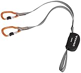 C.A.M.P. Unisex-Adult Kinetic-Klettersteigset, Grau/Schwarz/Orange, Einheitsgröße