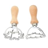 POPETPOP 2 Stück Teiliges Ausstecher Weihnachten Schneeflocke Tannenbaum Multifunktionale Dumpling Cutter für Teigtaschen Kekse Fondant Backspaß Langlebiges Zinklegierungs Küchenzubehör