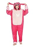 Erwachsene Tier Einteiler Kostüm Halloween Pyjama für Frauen, Rosy-a, Large