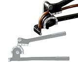 CCLIFE Rohrbiegegerät 3 in 1 Rohrbieger 6-8-10 mm Rohrbiegezange 0-180° Manueller Biegezange für Aluminium Messing Kupferrohr Dünnes Hohlrohr, 1 Stück