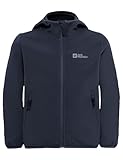 Jack Wolfskin Unisex Kinder Fourwinds Jacket Kids, Night Blue, 152