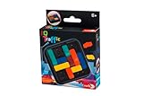 Noris 606134745 - IQ Traffic Spiel (Logikspiel ab 6 Jahre) - kniffliges Stauspiel für 1 Person im kompakten Format, Autospiel mit 160 Aufgaben für Kinder und Erwachsene