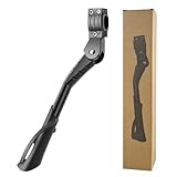 ROADNADO Fahrradständer Mountainbike Höhenverstellbar Universal Cube Fahrrad Seitenständer 24-29 Zoll, Bike Stand, Rutschfester Hinterbauständer Ständer Fahrrad for MTB, E-Bike