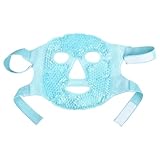 PAMINGONO Kühlende Gel gesichtsmaske für Frauen Hot cold therapie Vollgesichtsmaske Material Leckt nicht Beruhigt Haut und Lindert Schmerzen für Beauty Gesichtspflege