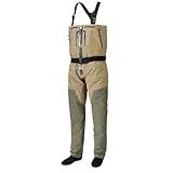 Umwandelbare Wathose mit Brust- und Taillenbereich, for Fliegenfischen, mit Reißverschluss, atmungsaktive Wathose, leichte Stockingfoot-Hose for Herren Für Angeln Und Outdoor(XXL)