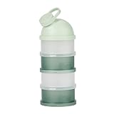 Babymoov Milchpulver Portionierer Baby - stapelbar - 4 Fächer, Grün