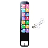 Fiauli Touchscreen Smart Pen AI-Übersetzung mit Sprachaufzeichnung wiederaufladbares Wi-Fi-Bluetooth-kompatible mehrsprachige Scan-Notiz-Studienhilfe für Schwarz A