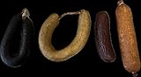 Hausmacher Wurstpaket, 4 Stück traditionell deutsche Wurstwaren, Pressack, grobe Leberwurst, Schwartenmagen, Griebenwurst