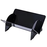 GIWFBQTR Bücherständer mit Geneigtem Mund, Aktenregal, Schreibtisch-Lese-Bücherregal, Ständer, Buchordner, Schreibtisch, Aufbewahrungsbox, Regal A, Langlebig, 31 X 13,8 cm