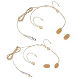 SPORTARC Headset-Mikrofon mit Nierencharakteristik, Beige, lange Lebensdauer (B(for))