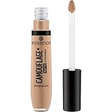 essence CAMOUFLAGE+ MATTE concealer, Nr. 120, Nude, langanhaltend, mattierend, abdeckend, matt, vegan, ölfrei, ohne Parabene, ohne Mikroplastikpartikel, 1er Pack (8ml)