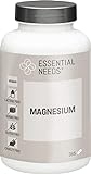 Essential Needs® Magnesium – Vegan – 400mg Magnesium pro Tablette – 1 x 365 Tabletten