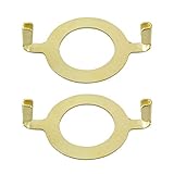 Maxmoral 2 Stück Metall-Lampenschirmhalterungen aus Metall für Standard-E-26-Sockel.