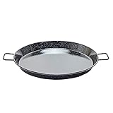 Garcima Paellapfanne für 4 Personen, emailliert, 30 cm 14 personas, 50 cm Schwarz