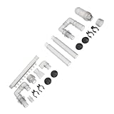 VICASKY Aquarium Filter Wasserrohr EIN Auslassrohr Langlebig Leicht zu Installieren Ersatzrohr für Fischbecken Außenfilter Zubehör