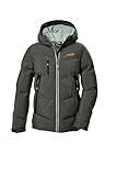 killtec Jungen Steppjacke/Winterjacke mit Kapuze KOW 374 BYS QLTD JCKT, dark moss, 152, 42167-000
