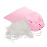 UKCOCO Daunenfüllung 95% Weiße Entendaunen Weiche Kissenfüllung Bettdeckenfüllung Natürliche Füllwatte für Sofakissen Selbstgemacht Bastelmaterial und Spielzeugfüllung