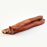 FRESCO Dog Ochsenziemer Hundeleckerli Kausnack aus 100% Rind für Zahnpflege und Belohnung I 25cm aus Deutscher Herstellung
