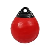 Kissmii Schwer Lastung PVC Boot Ball Runde Boje Dock StoßStange Ball Aufblasbarer Schutz Marine Boje Rot