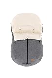 Fillikid Baby Winterfußsack Sella Exklusiv | Leichter Fusssack winddicht wasserabweisend & waschbar | Kinderfußsack für Autositze, Babyschale & Babywanne | Warmer Universal Fußsack ab Geburt