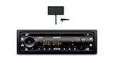 Sony MEX-N7300KIT DAB+ Autoradio mit CD, Dual Bluetooth, USB und AUX Anschluss | Bluetooth Freisprechen | 4 X55 Watt | 3X Preout | Extra Bass | Vario Color