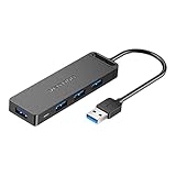 ARTIBETTER USB 30 Hub 1m 4 Port USB Splitter Mit Stromversorgung Für PC Zubehör Hochgeschwindigkeits Datenhub Für Laptops Und Desktop Computer Multi Port Verteiler
