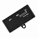 Xiuganpo PoE-Adapter, Langlebiger Power-Over-Ethernet-Splitter für LAN-Netzwerk, Verschleißfestes Design, RJ45-Schnittstelle, 1 Stück (Black)