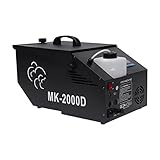 Nebelmaschine,Rauchmaschine Mit Wireless Remote,Niedrig Liegende Nebelmaschine Mit Lcd-Anzeige,FüR Dekorationen, Halloween, Weihnachten, Partys Und BüHnenshows