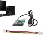 Diskettenleser USB – Konverter Diskettenleser, tragbares USB-Laufwerk 1,44 MB Disks, USB-Adapter, USB auf A Disk, PC-Disk-Laufwerk, keine zusätzlichen Treiber