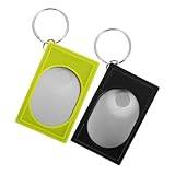 WEKADRIN 2 Stück Hunde Clicker Trainingsgerät Leichtes Langlebiges Klicker Schnellen Hundeerziehung Ergonomisch Quadratisch für Welpen Verhaltenstraining