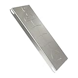 AlluraPet Edelstahl Flamme Lachs Halter Drehbar für Outdoor Terrasse Camping