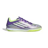adidas Unisex F50 Club Indoor Football Boots Fußballschuhe, Purple Rush/FTWR White/Lucid Lemon, 39 1/3 EU