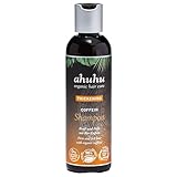 ahuhu THICKENING Coffein Shampoo (200ml) – Mit Bio-Koffein & Reisstärke, Stärkt Haarwurzeln & schützt die Kopfhaut, Mehr Volumen für Damen & Herren, Ohne Silikon & Parabene, Vegan