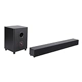 Jectse Soundbars für Fernseher mit Subwoofer, Fernbedienungssteuer -Soundbar mit Cordless Bluetooth 5.0, Surround -Sound -System für Heimkino -TV (EU-Stecker)
