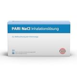 PARI Kochsalzlösung zum Inhalieren für Kinder und Erwachsene – 20 Ampullen á 5ml NaCl 0,9% Inhalationslösung - Steril und ohne Konservierungsstoffe