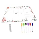 Operitacx 1 Satz Acryl Writing Board für Tisch Abwischbares Whiteboard für Notizen und To Do Listen Werbenadeln und Whiteboard Stiften für Büro und Zuhause