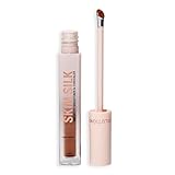 Revolution Skin Silk Radiant Serum - Augenaufheller - Hydratisiert und glättet mit Hyaluronsäure und Squalan - Vegan & Cruelty-Free - Dark Orange - 4 ml