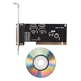 Tuesoa PCI Erweiterungs Karten Adapter 25Pin Parallel PCI Zu Parallel DB25 Drucker Anschluss Controller Karte