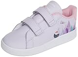 adidas Jungen Unisex Kinder Advantage Frozen Tennis Shoe, Purple Tint/Almost Pink/Cloud White, 24 EU