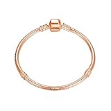 QZKJQDD Charm Armband Edelstahl Damen, Armbänder Schnalle, Serie Schlangenketten Bracelet, Charms Armband Damen Silber Anhänger Armbänder, Bettelarmband Schmuck Geschenk für Frauen (Stil 4)