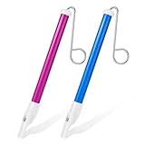 YUXIANLB Slide-Pfeife für Erwachsene, Pfeifen, Musikinstrument, Kunststoff, Schiebepfeifen für Sprach- und Oralmuskeltraining, 24 cm, Flöte, Instrument, Zugpfeife, Spiele, Party, Musikrequisiten, 2