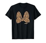 Disney Minnie Mouse Classic Leopard Print Bow T-Shirt