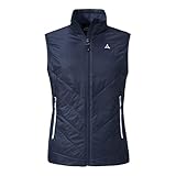 Schöffel Damen Hybrid Vt Style Cascata WMS, windabweisende, komprimierbare Funktionsweste, gefütterte Outdoorweste mit recycelter Wattierung, navy blazer, 38