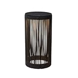 LUCIDE PINGI - wiederaufladbare Stehlampe Innen/Außen - Akku/Batterie - Ø 33,5 cm - LED 3 StepDim - 1x3W 3000K - IP44 - Schwarz