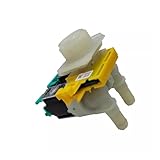 Aqkhougty Elektrisches Wassereinlass-Magnetventil, kompatibel mit Siemens-Trommelwaschmaschinen-Ersatzteilen WM12N1600W