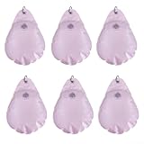 Set mit 6 gewichteten Wasserbeuteln, geeignet für Winter-Schwimmbadabdeckung, Stabilität und Schutz vor Wind und Schmutz (Rosa)