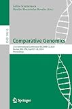 Comparative Genomics: 21st International Conference, RECOMB-CG 2024, Boston, MA, USA, April 27–28, 2024, Proceedings (Lecture Notes in Bioinformatics, Band 14616)